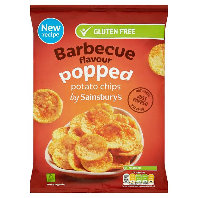 Sainsbury's BBQ Popped Potato Chips 88g