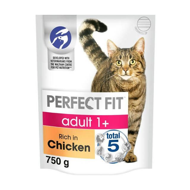 Perfect Fit Advanced Nutrition Adult Complete Dry Cat Food Chicken 750g Advanced nutrition cat food Sainsburys   