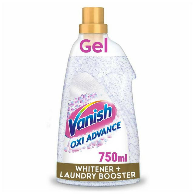 Vanish Oxi Action Crystal White Gold Standard Gel Fabric Whitener + Stain Remover 750ml (15 washes) - McGrocer