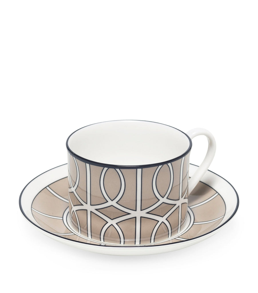 Loop Teacup and Saucer