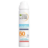 Ambre Solaire Sensitive Hydrating Face Sun Cream Mist SPF50 75ml face & body skincare Sainsburys   