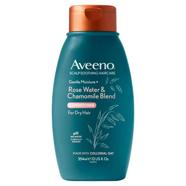 Aveeno Gentle Moisture, Rose Water & Chamomile Blend Conditioner 354ml - McGrocer