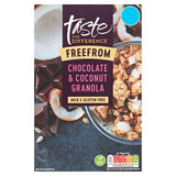 Sainsbury's Taste the Difference Free from Chocolate & Coconut Granola 350g cereals Sainsburys   