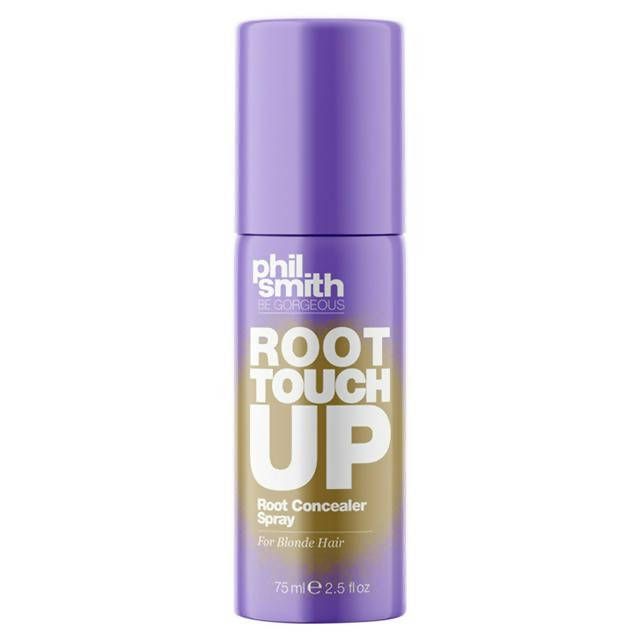 Phil Smith Be Gorgeous Root Touch Up Root Concealer Spray for Blonde Hair 75ml Beauty at home Sainsburys   