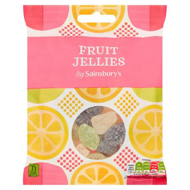 Sainsbury's Fruit Jellies Sweets 400g sweets Sainsburys   