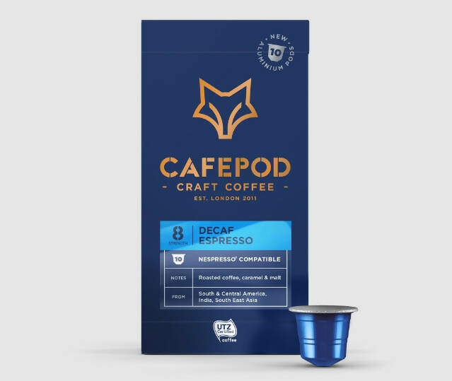 CAFEPOD DECAF ESPRESSO