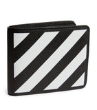 Leather Diagonals Bifold Wallet GOODS Harrods   