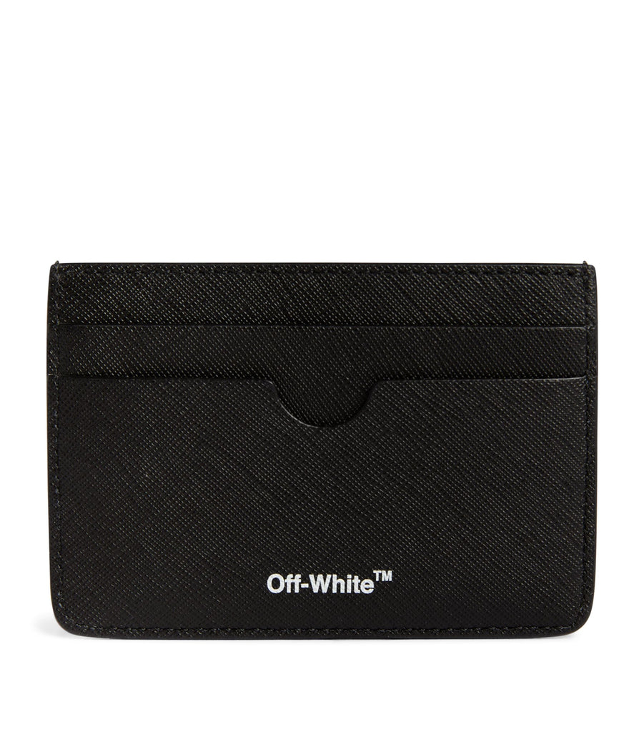 Leather Diagonals Card Holder