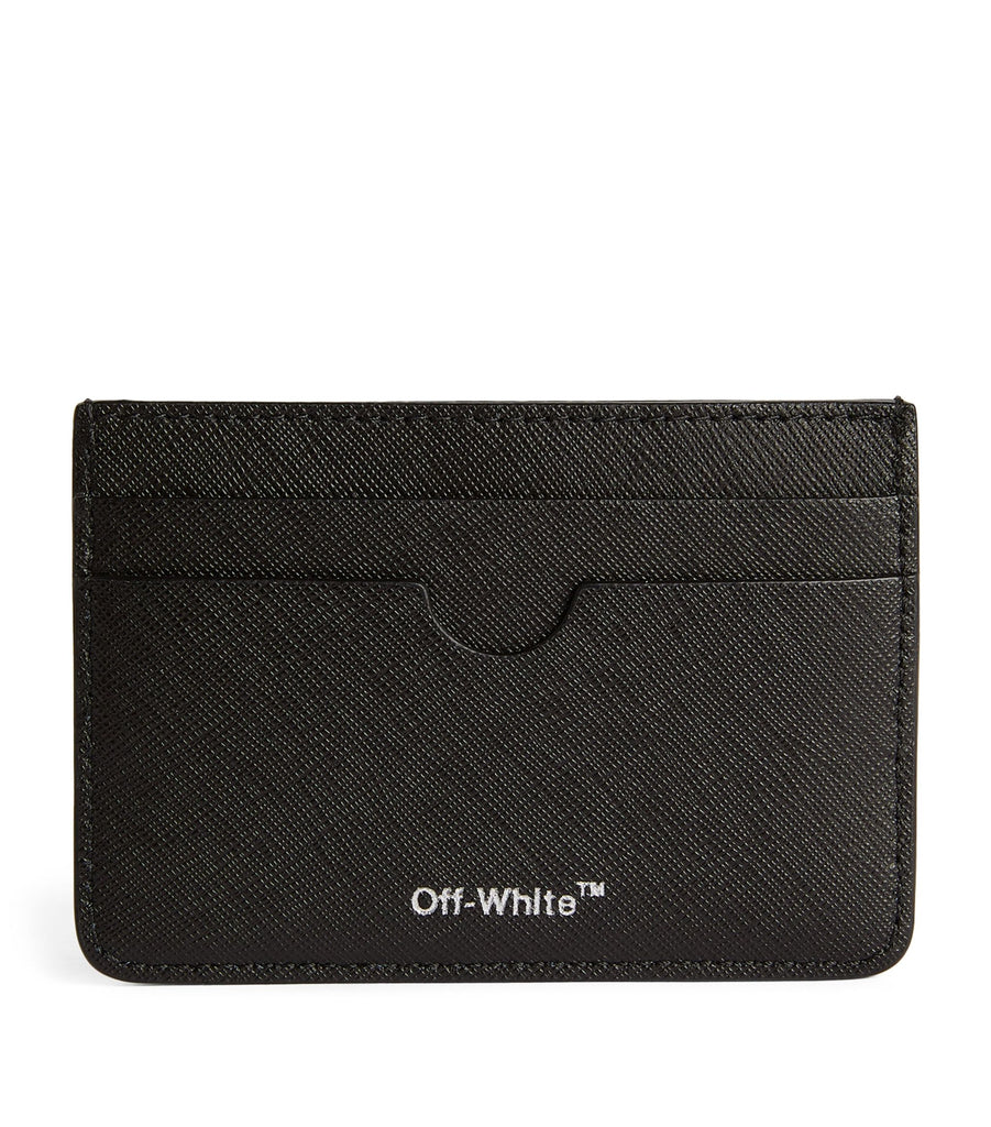 Leather Diagonals Card Holder