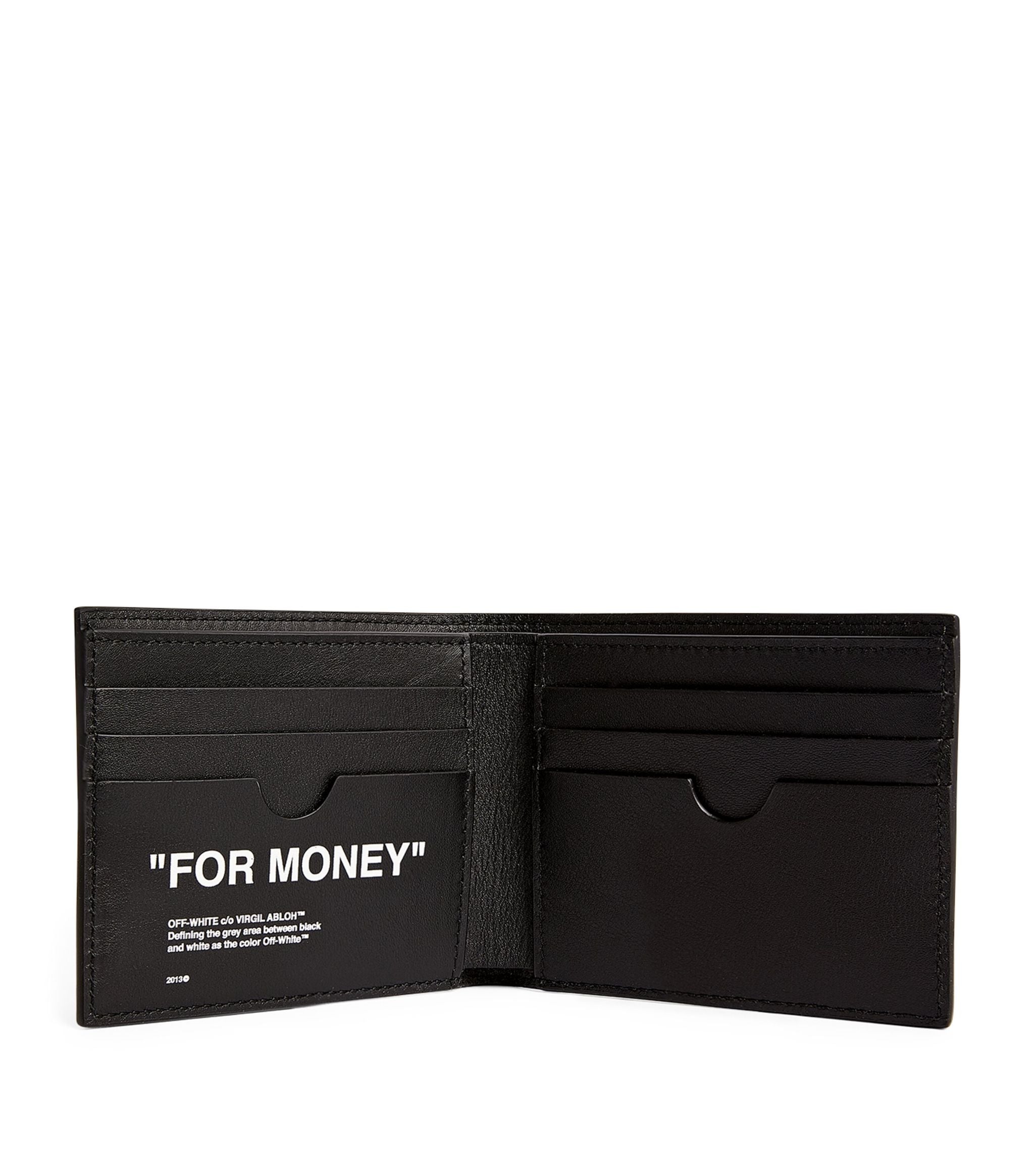 Leather For Money Bifold Wallet GOODS Harrods   