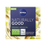 Nivea Naturally Good Regenerating Night Cream 50ml All Sainsburys   