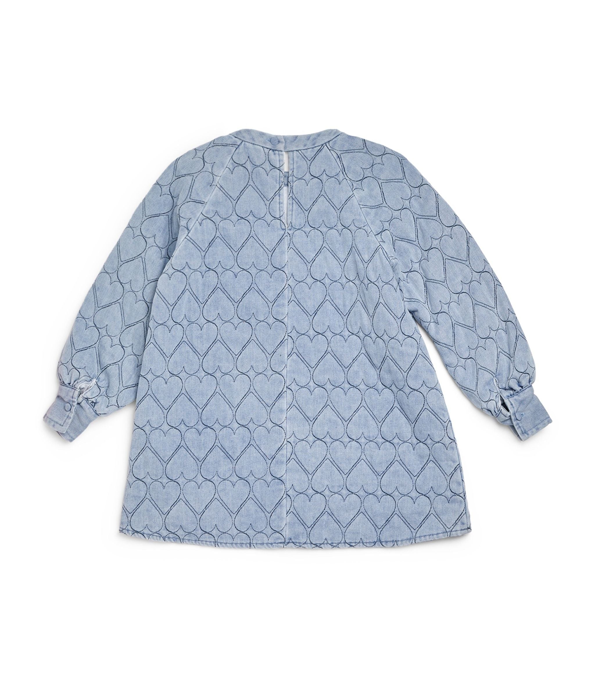 Denim Jemima Heart Dress (2-13 Years) GOODS Harrods   