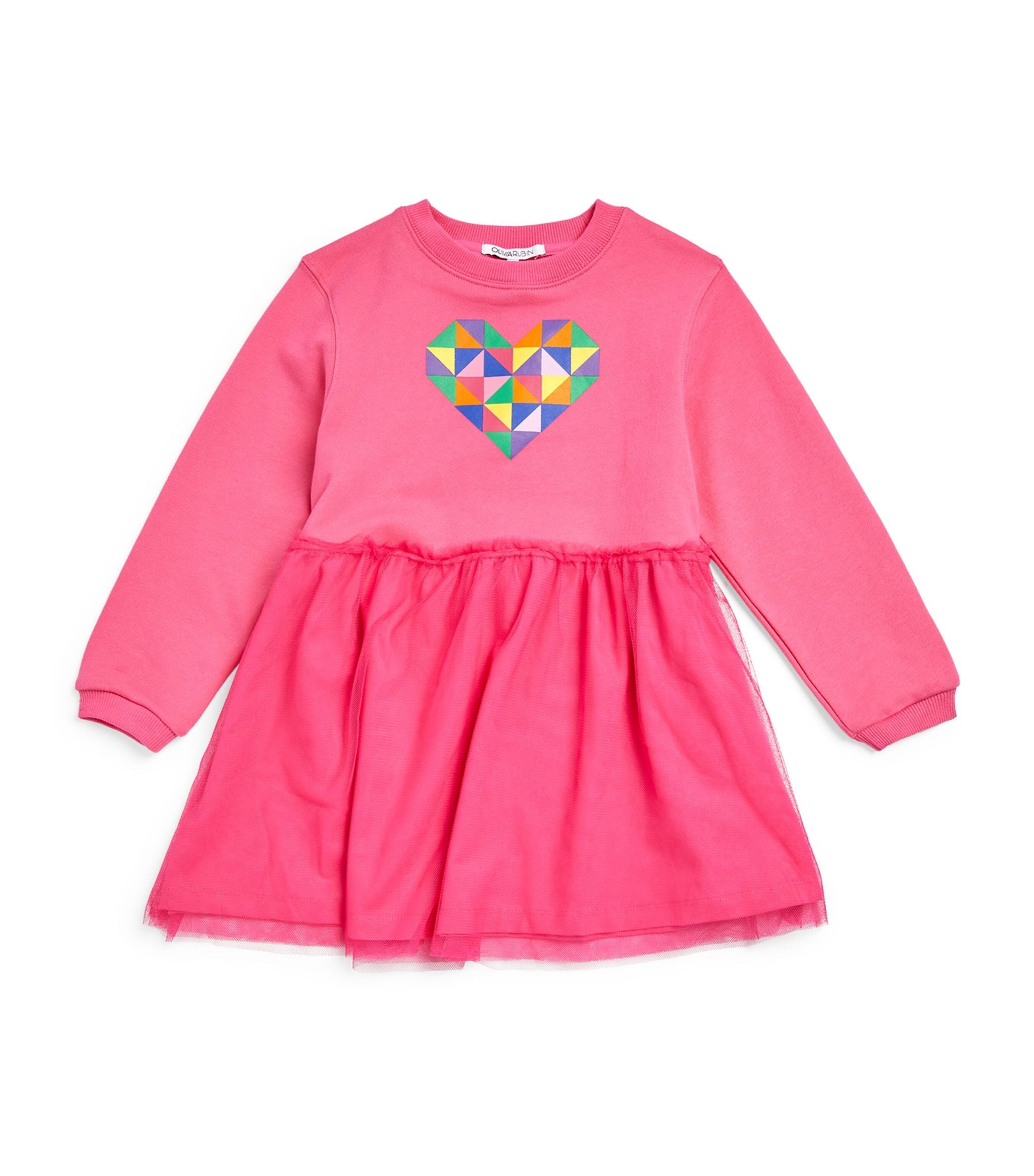 Heart-Detail Hilary Sweater Dress (2-13 Years) GOODS Harrods   