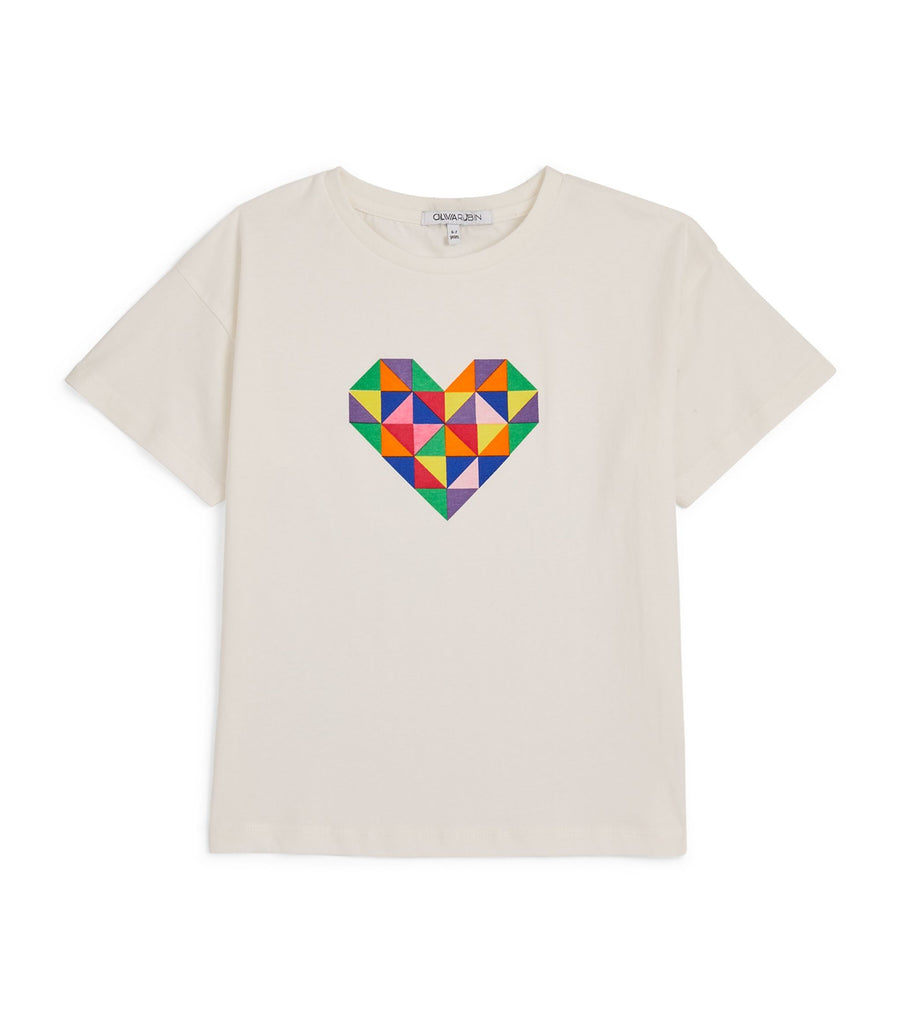 Heart-Print T-Shirt (1-8 Years)