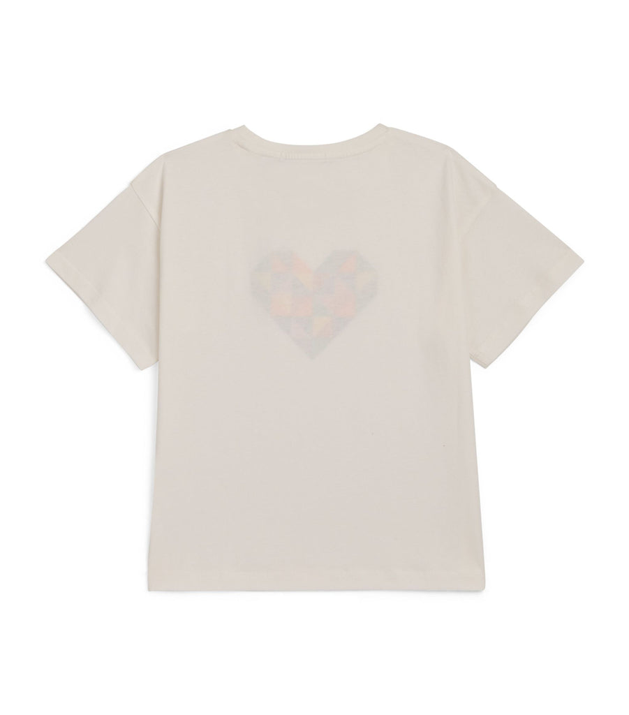 Heart-Print T-Shirt (1-8 Years)