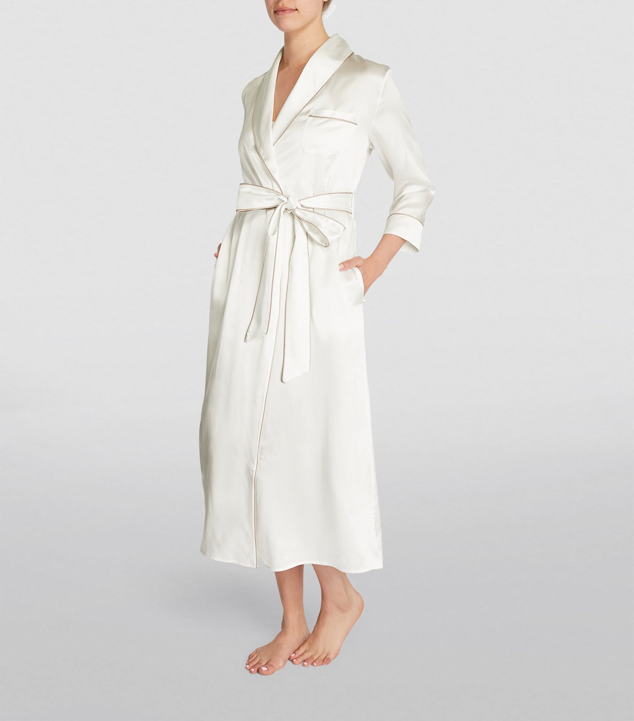 Silk Astrid Robe GOODS Harrods   