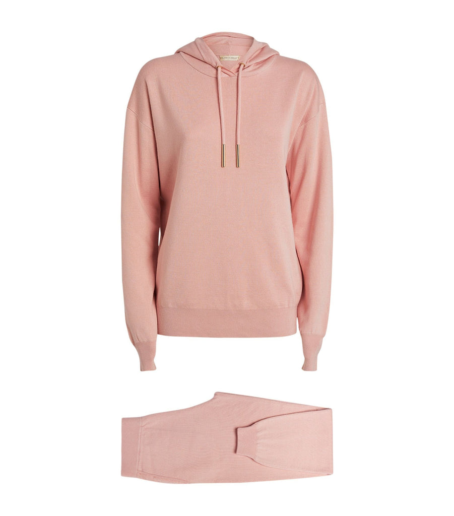 Silk-Cashmere-Blend Gia Lamu Tracksuit