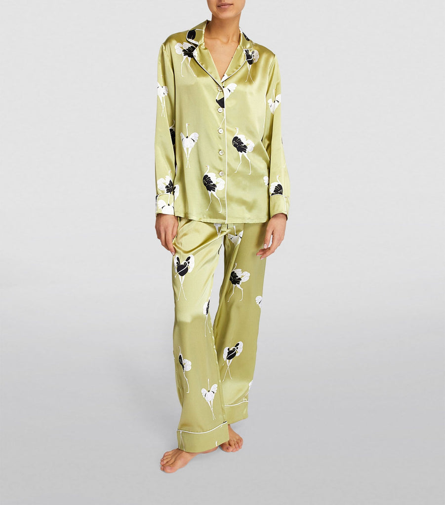 Silk Lila Pyjama Set