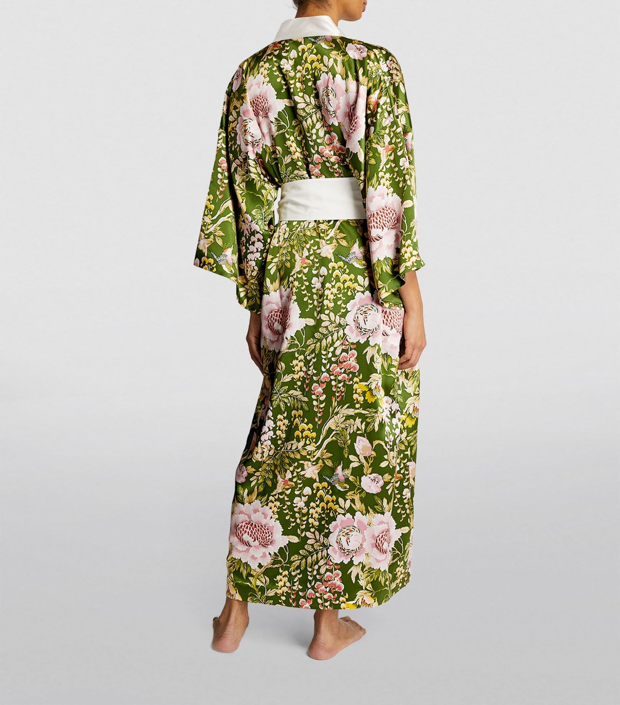 Silk Queenie Kimono Robe GOODS Harrods   