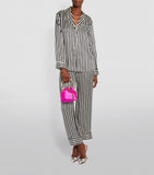 Silk Striped Lila Pyjama Set GOODS Harrods   