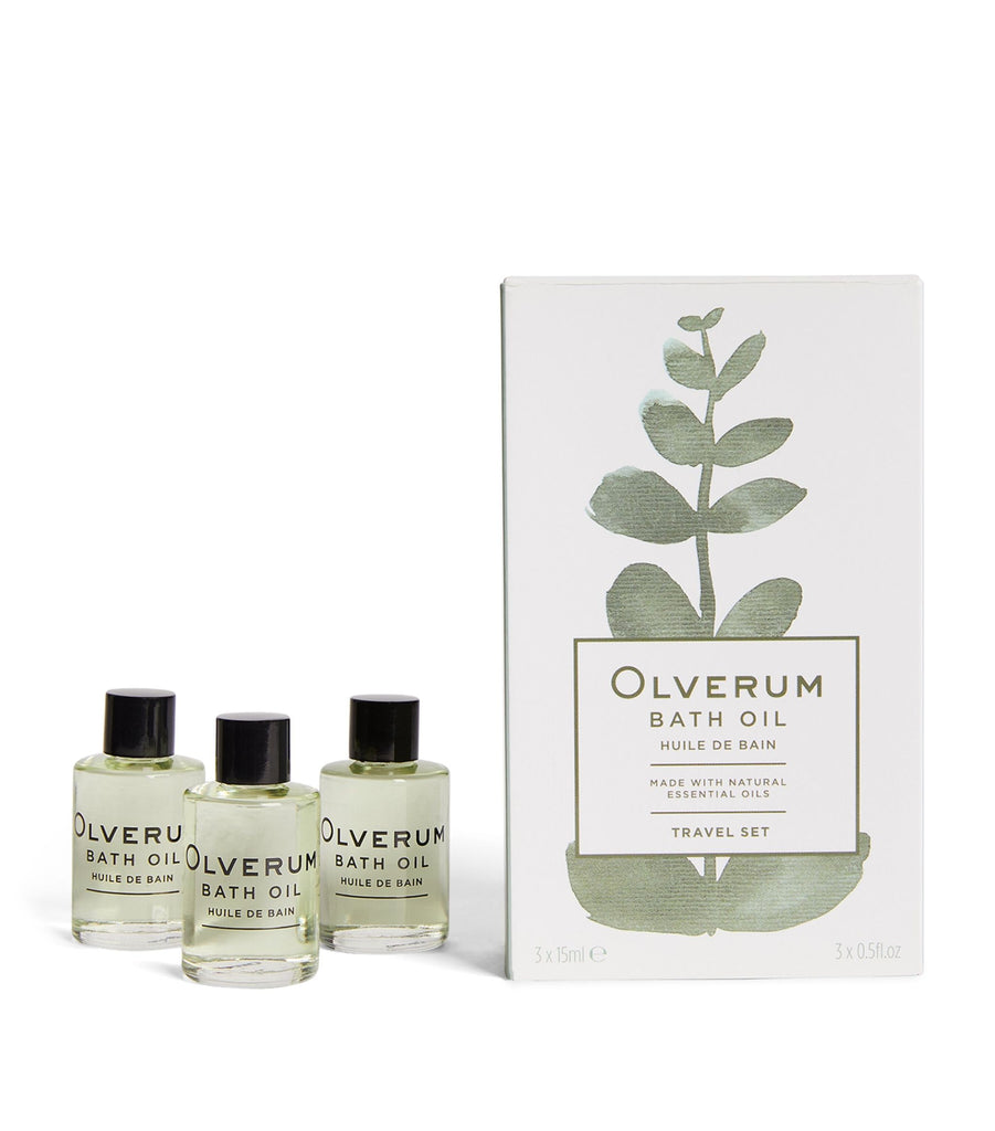 OLVERUM BATH OIL TRAVEL SET 3X15ML 22