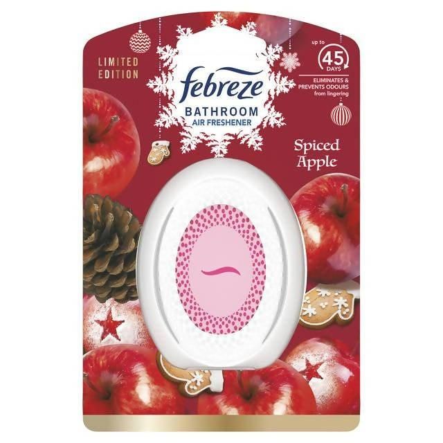 Febreze Bathroom, Continuous Air Freshener Odour Elimination & Prevention, Spiced Apple