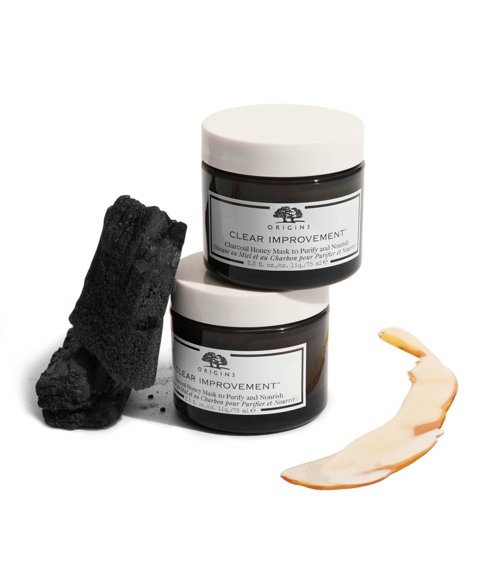 Clear Improvement Charcoal Honey Mask GOODS Harrods   