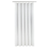 Home white waffle shower curtain GOODS Sainsburys   