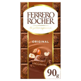 Ferrero Rocher Original Tablet 90g Block chocolate bars Sainsburys   