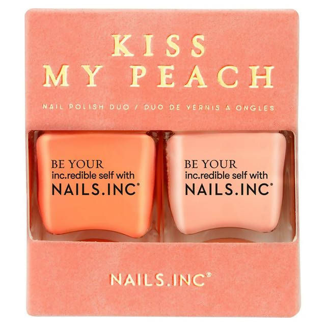 Nails.INC Kiss My Peach Duo