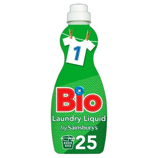 Sainsbury's Concentrated Bio Laundry Liquid 750ml (25 Washes)