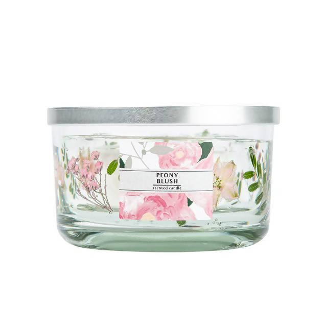 Peony Blush Gel Candle Aircare Sainsburys   