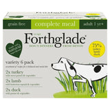 Forthglade Complete Meal Adult 1 Yr+ x6 395g Cans trays & pouches dog food Sainsburys   