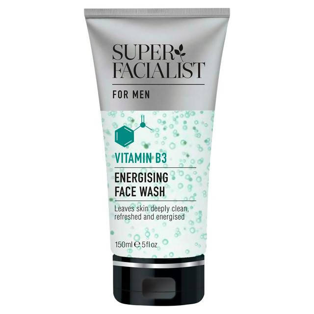 Super Facialist for Men Energising Face Wash 150ml Men's skincare Sainsburys   