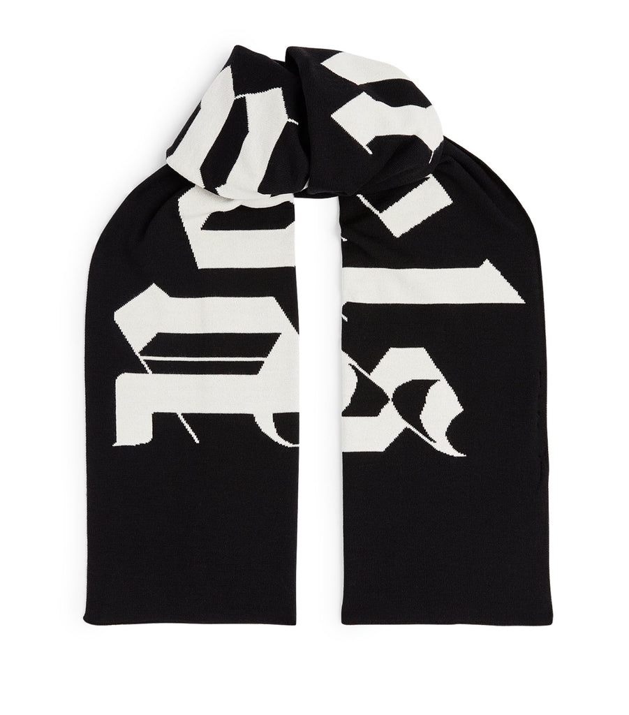 Reversible Logo Scarf