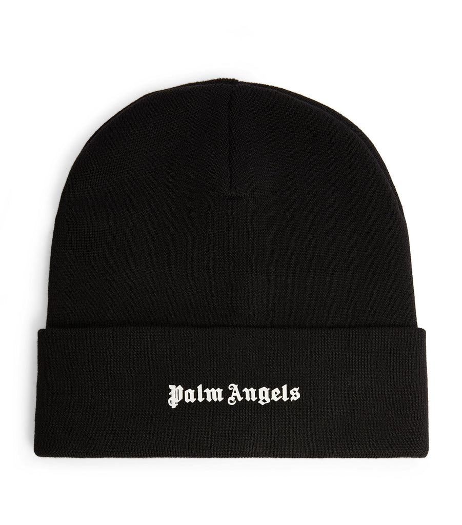 Wool-Blend Logo Beanie