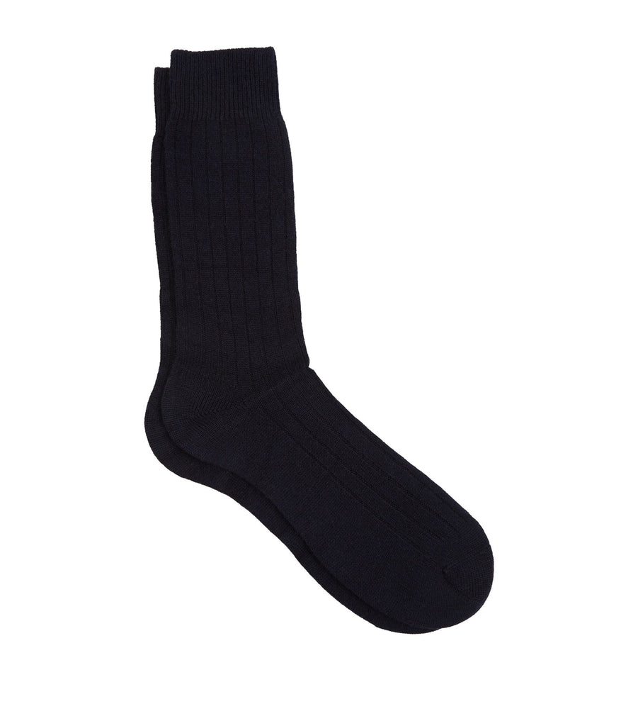 Cashmere-Blend Waddington Socks