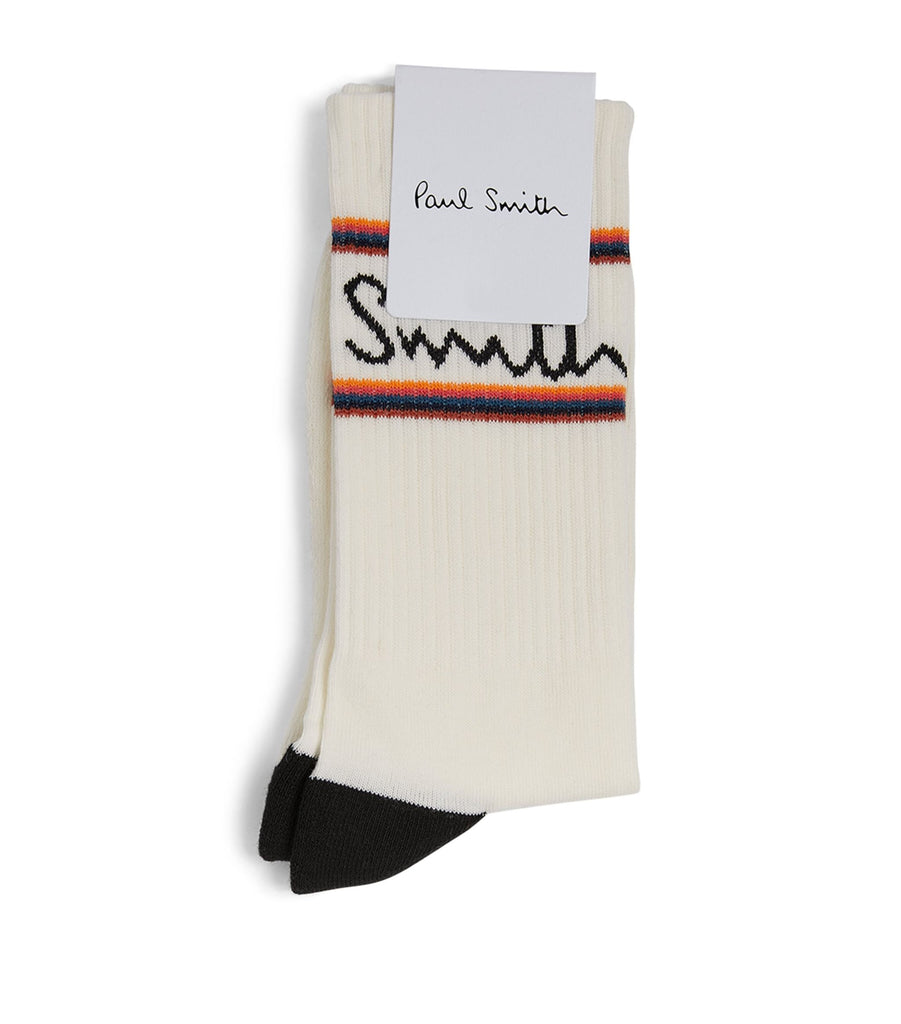 Signature Logo Socks