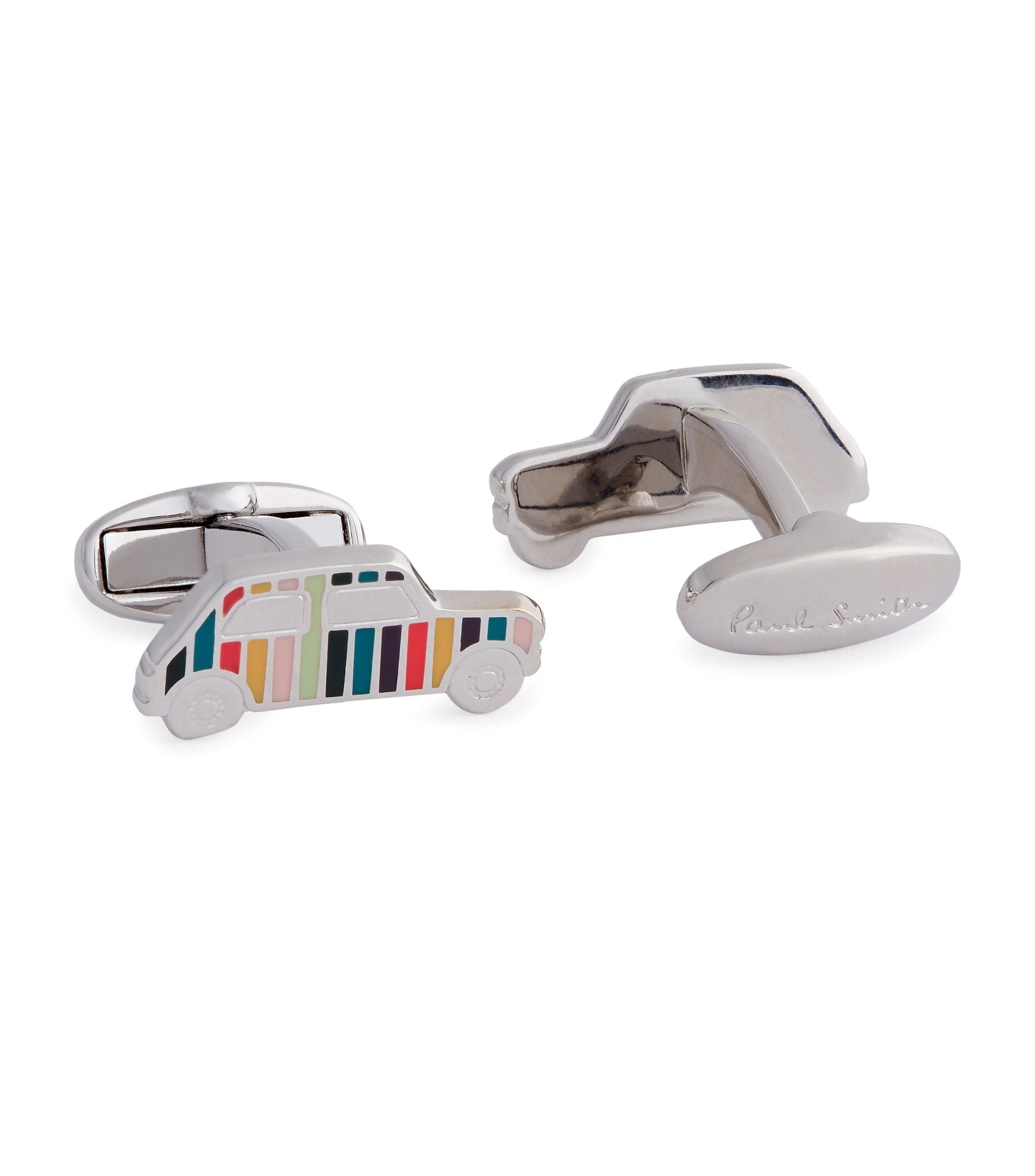 Signature Stripe Car Cufflinks GOODS Harrods   