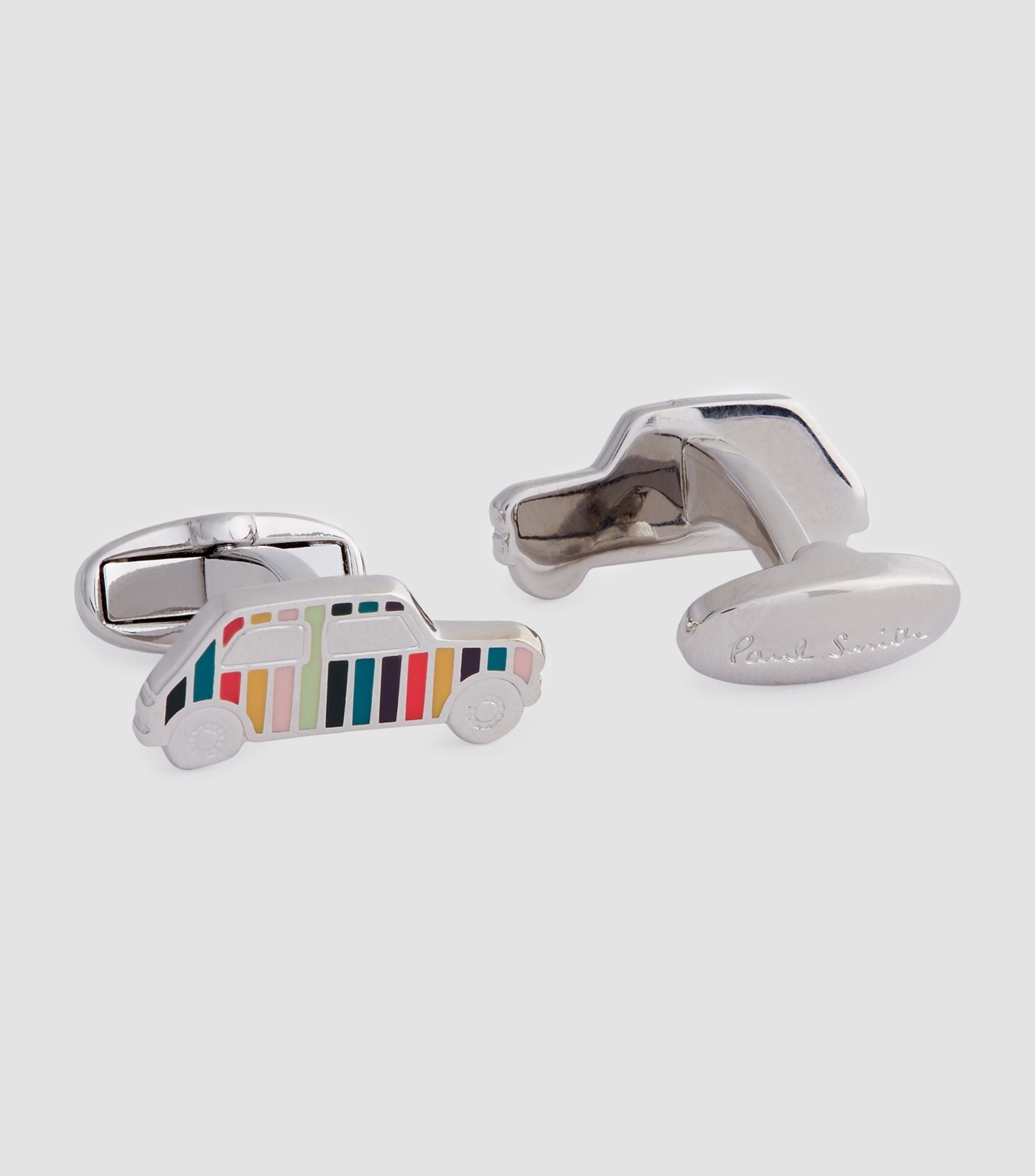 Signature Stripe Car Cufflinks GOODS Harrods   