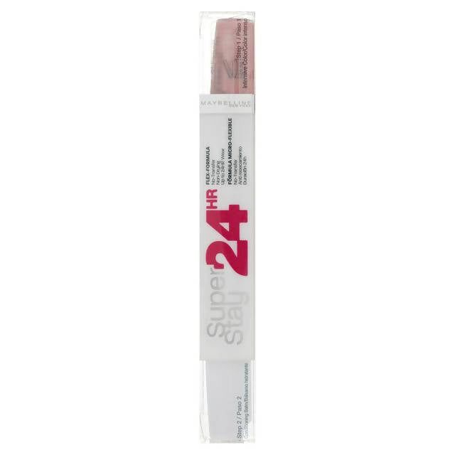 Maybelline SuperStay 24hr Dual Lipstick 150 Delicious Pink All Sainsburys   