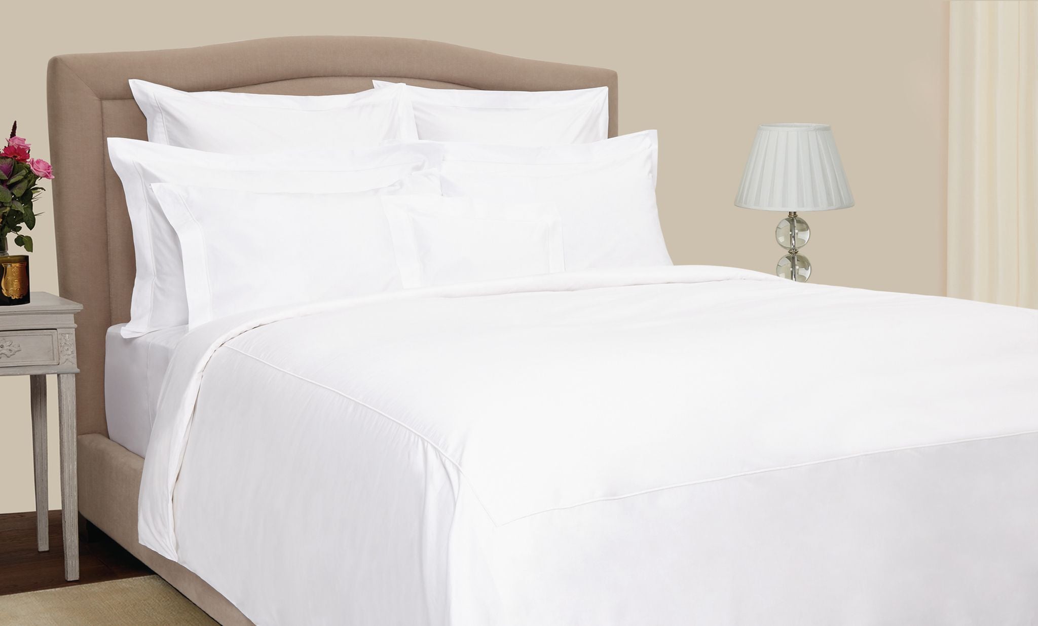 Helmshore Super King Flat Sheet (305cm x 320cm) GOODS Harrods   