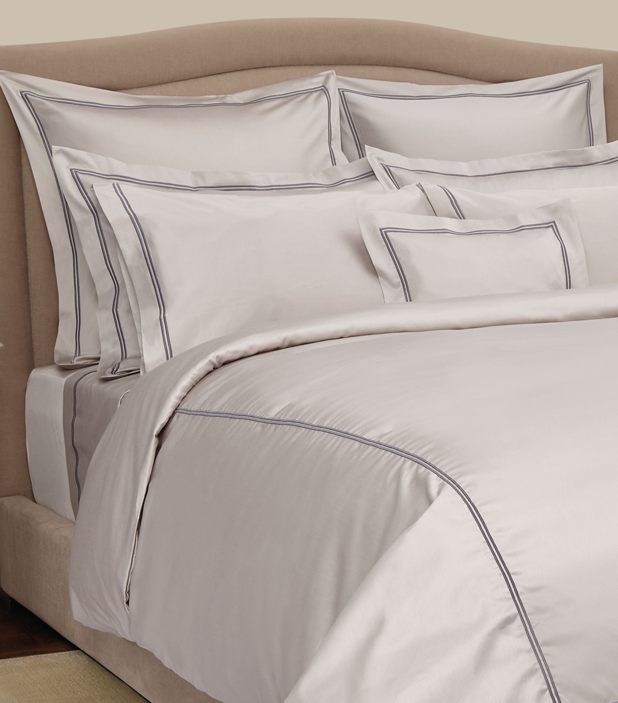 Pendle Emperor Fitted Sheet (215cm x 215cm) GOODS Harrods   