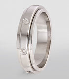 White Gold and 7 Diamonds Possession Wedding Ring GOODS Harrods   