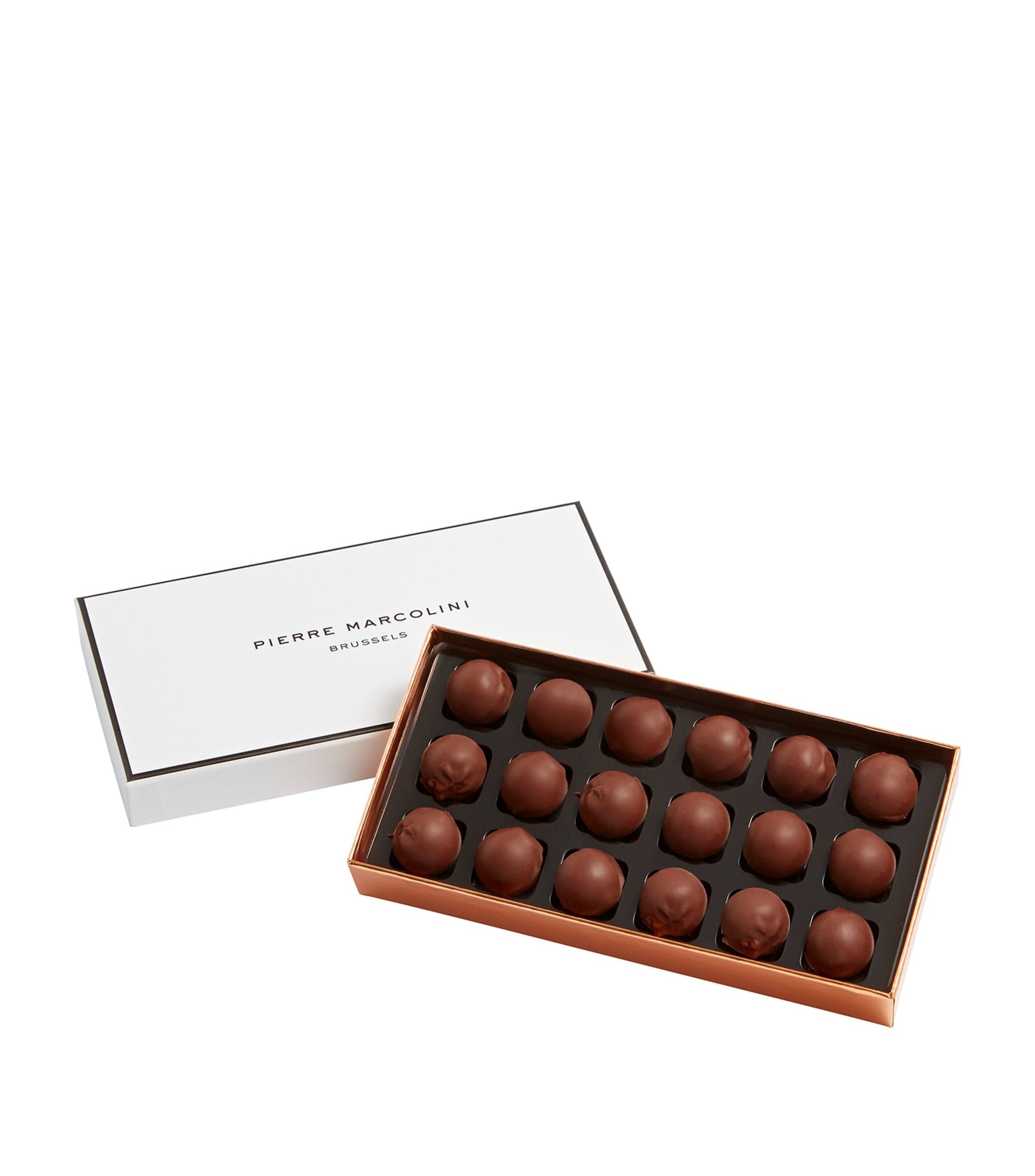 18-Piece Salted Caramel Truffle Box (108g) GOODS Harrods   