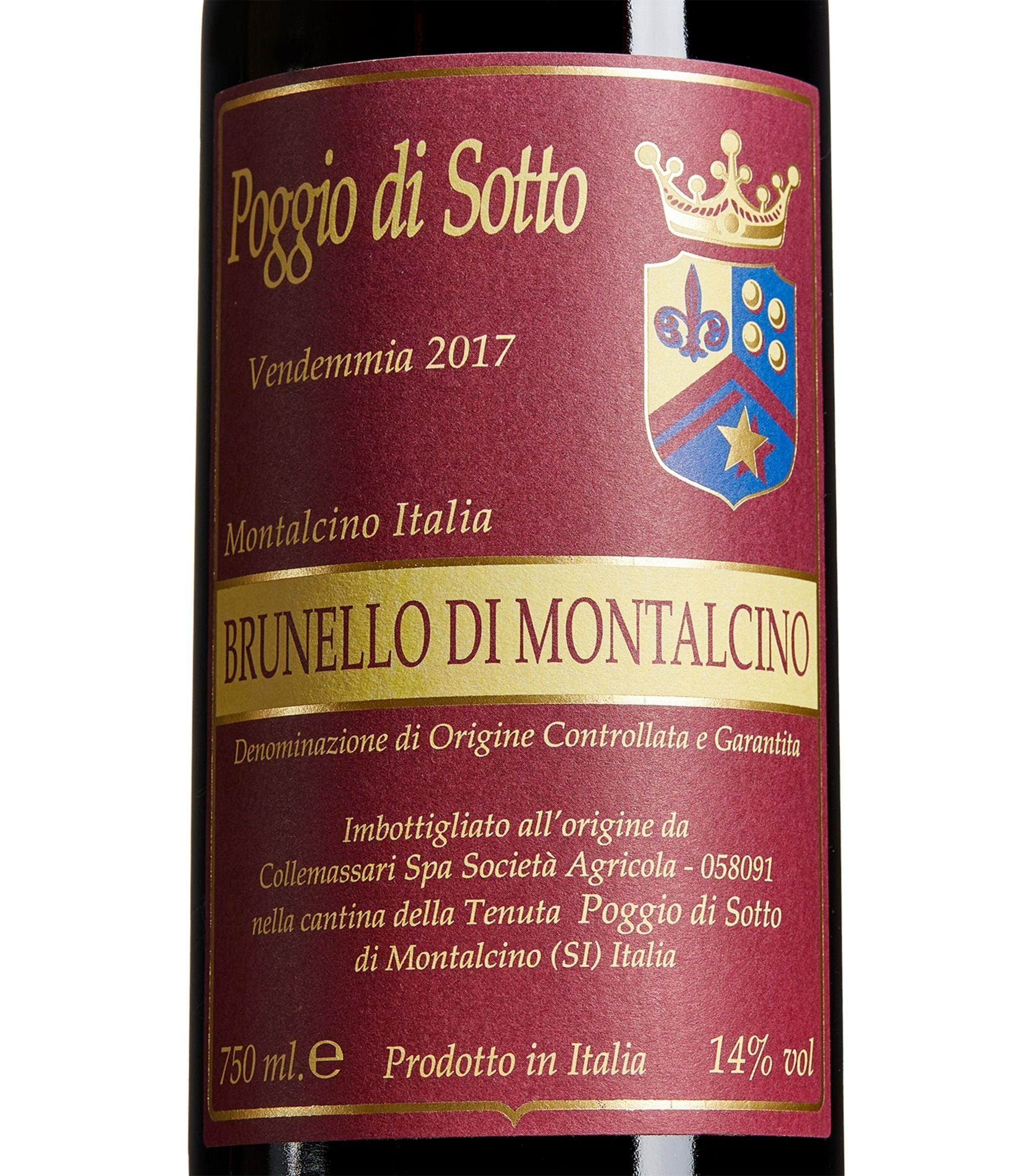 Fattoria Poggio di Sotto Brunello di Montalcino 2017 (75cl) - Tuscany, Italy GOODS Harrods   