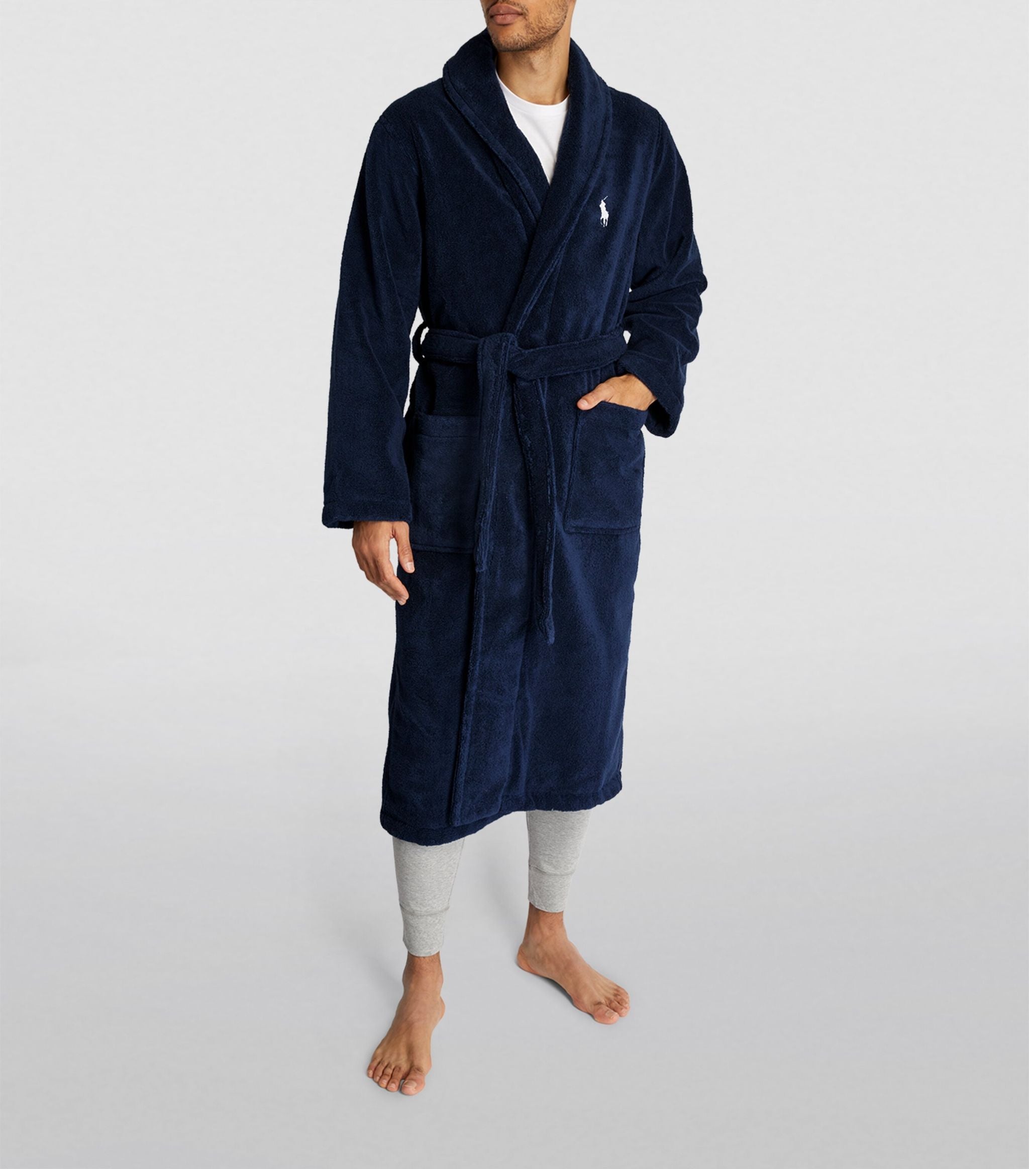 Polo terry shop cloth robe