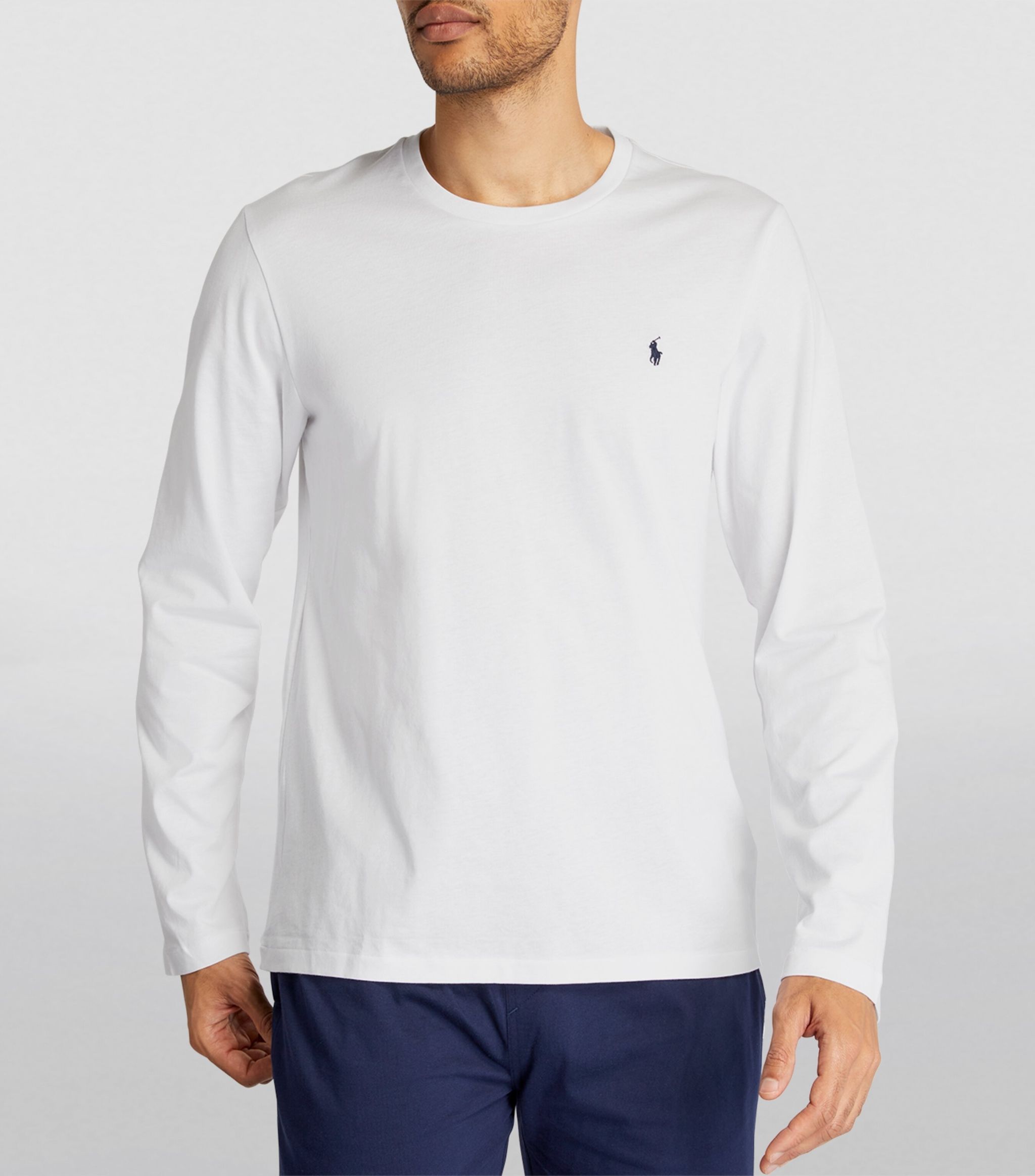 Polo Pony Lounge Long-Sleeved T-Shirt GOODS Harrods   