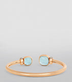 Rose Gold, Topaz and Diamond Nudo Bangle Miscellaneous Harrods   