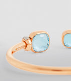 Rose Gold, Topaz and Diamond Nudo Bangle Miscellaneous Harrods   